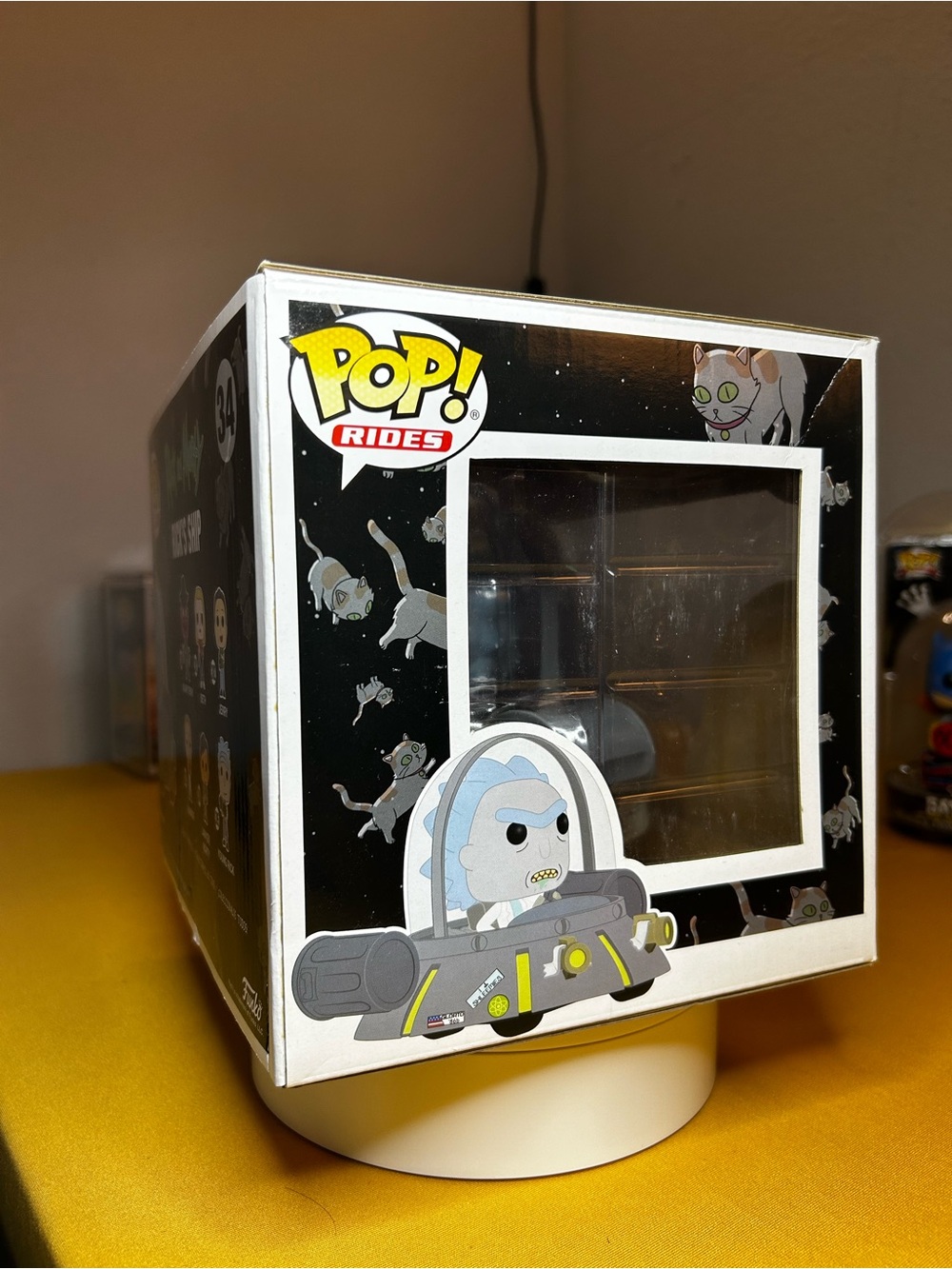 POP! Rides•Rick’s Ship #34•Hot Topic Exclusive•2017 - Picture 3 of 7
